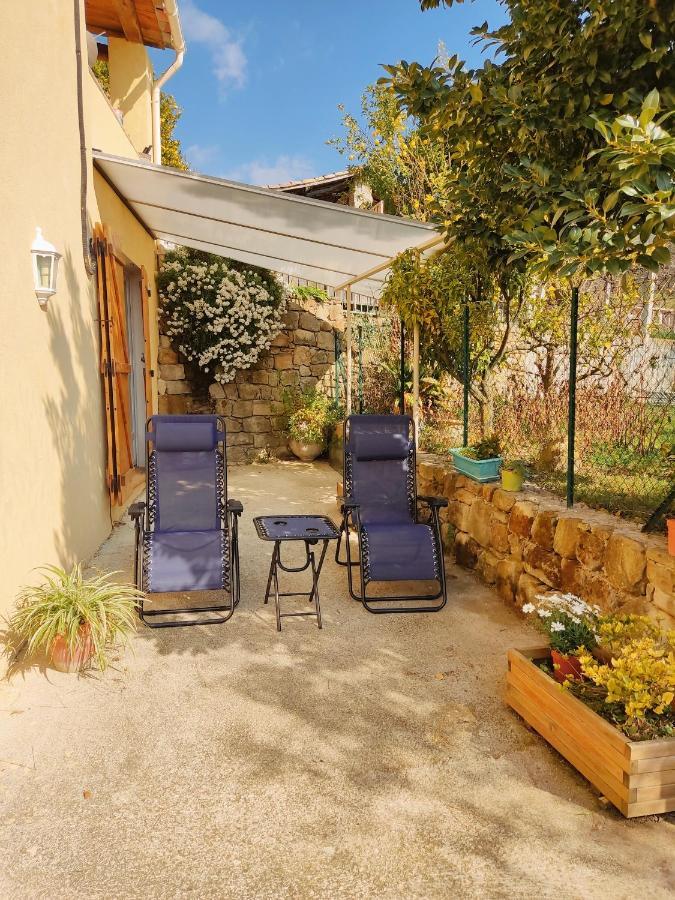 Bas De Villa. Cote D'Azur, A 20 Kms De Nice Contes  エクステリア 写真